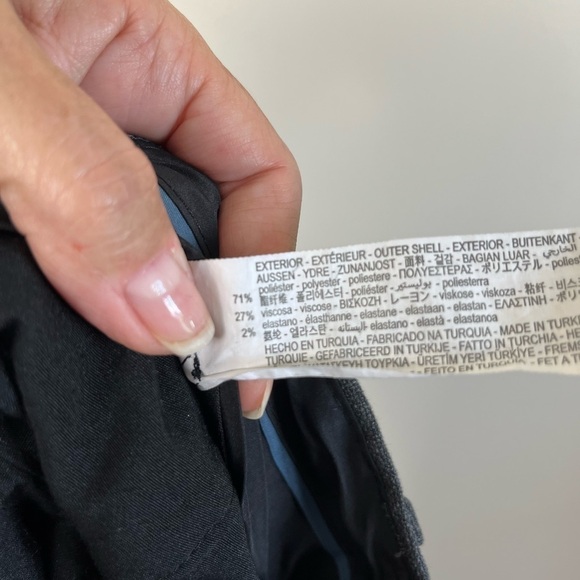 Zara Gray Cuffed Trouser Pant. Size 32 - Picture 9 of 9